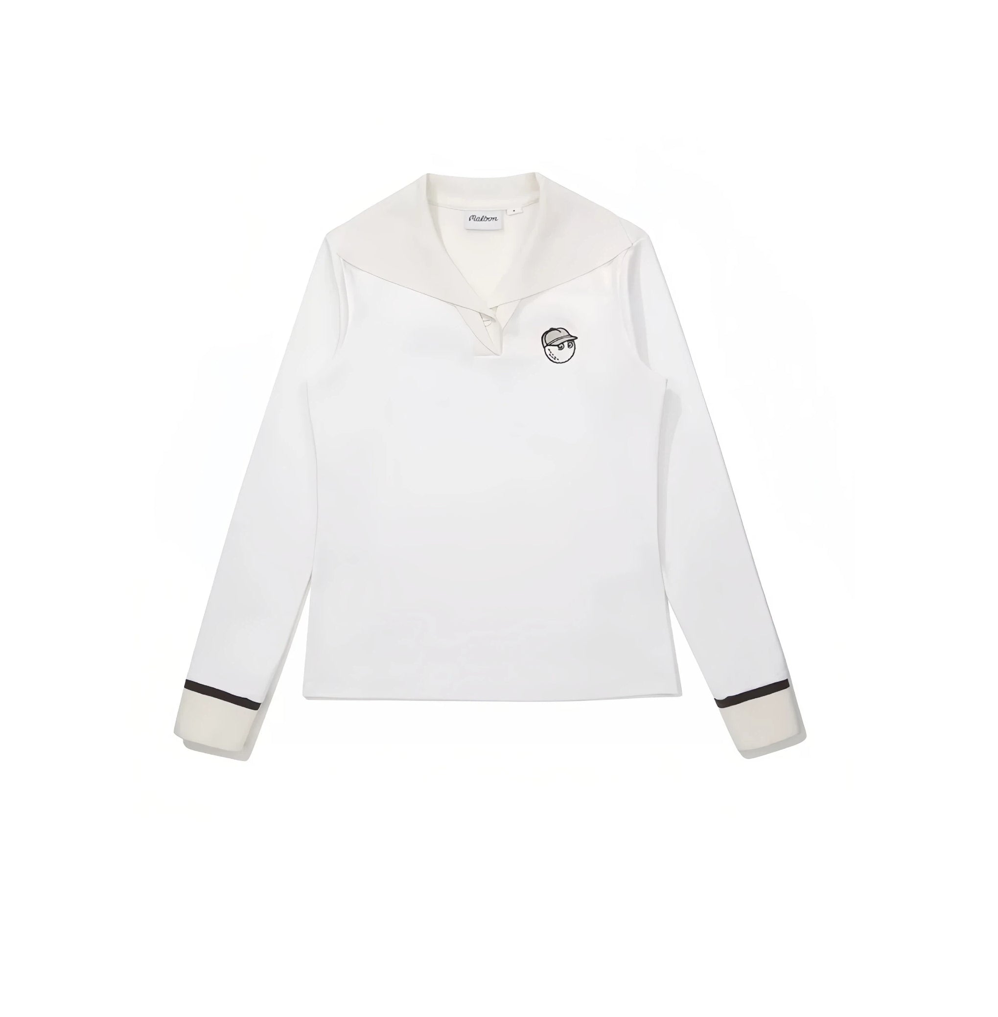 Malbon women ice silk golf polo back view