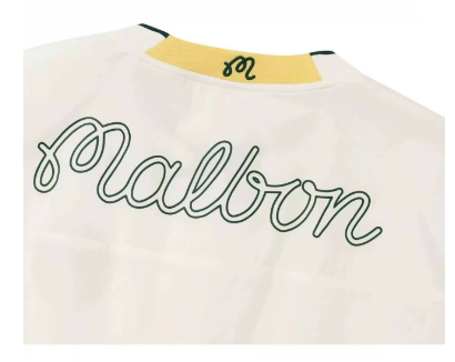 Malbon men's long-sleeve V-neck golf pullover product shot #6