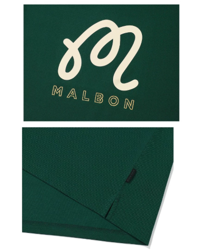 Malbon men's summer breathable golf polo product shot #5