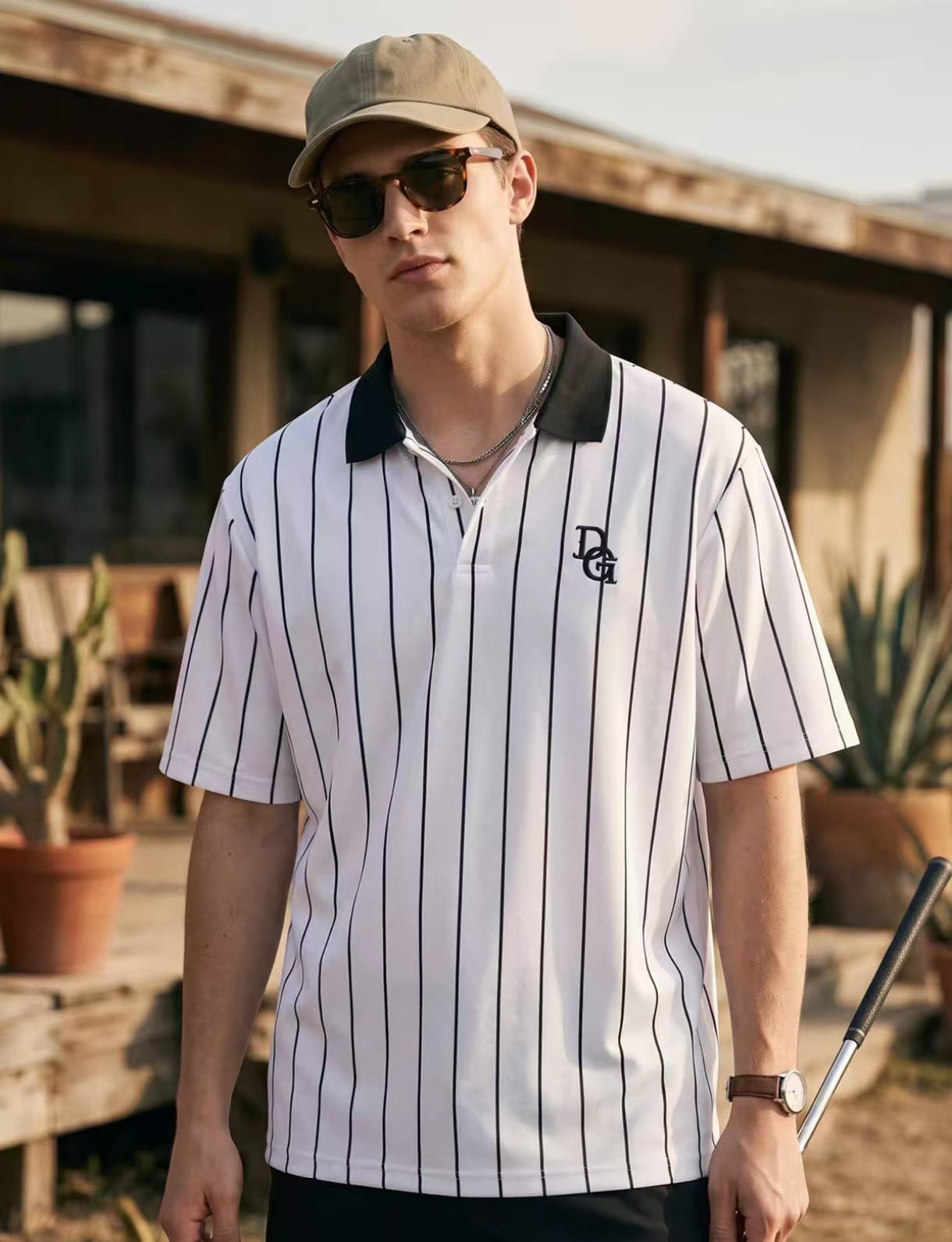 Devereux men’s front model view