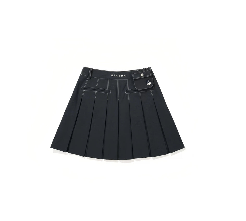 Malbon women golf skort lifestyle styled view