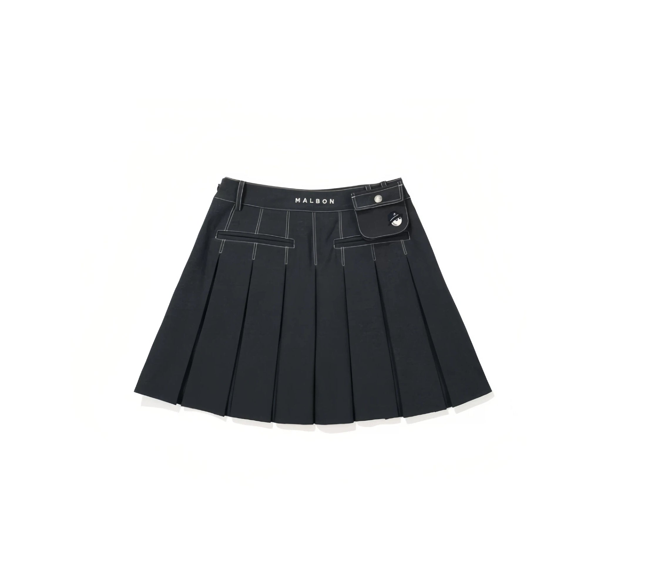 Malbon women golf skort lifestyle styled view