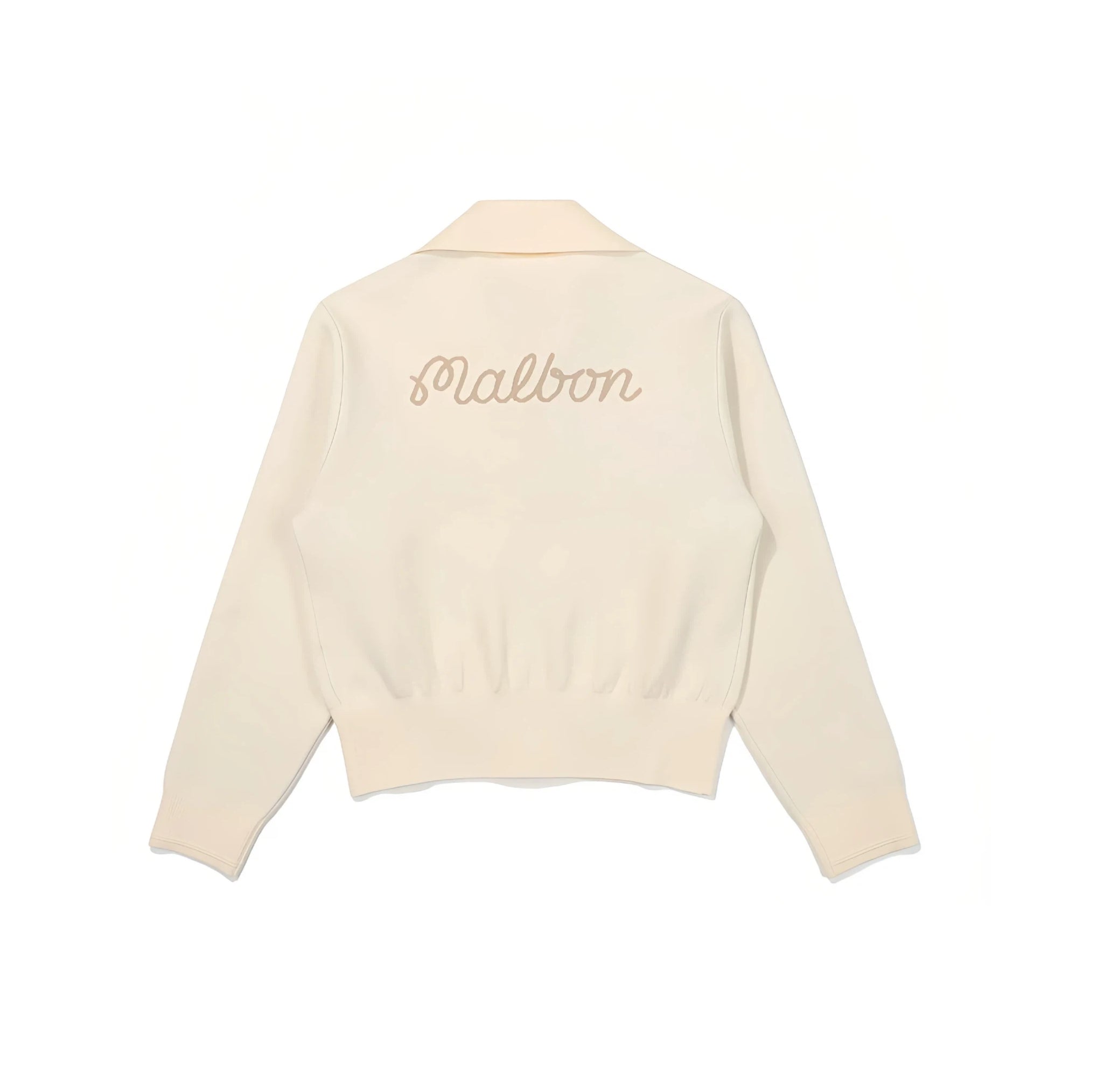 Malbon women's zip-up casual golf jacket — styled lifestyle view 8