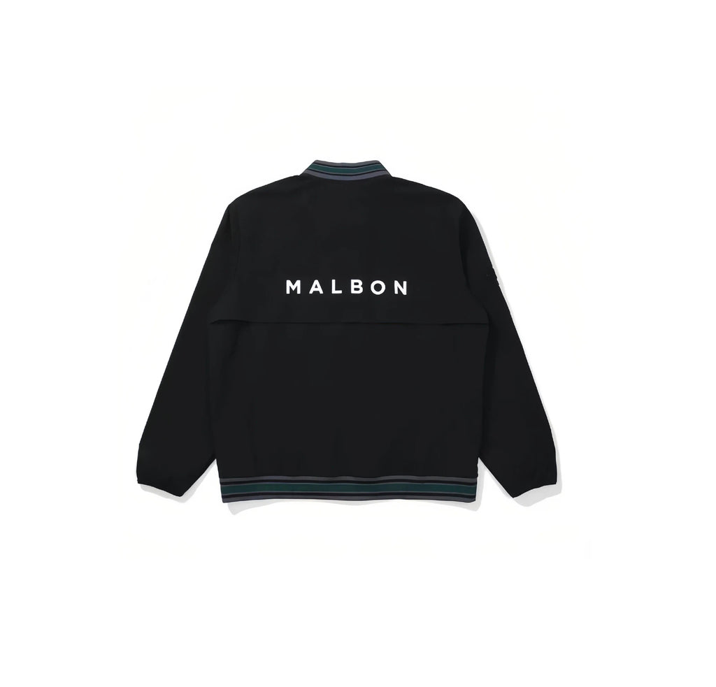 Malbon men golf zip jacket green colour variant