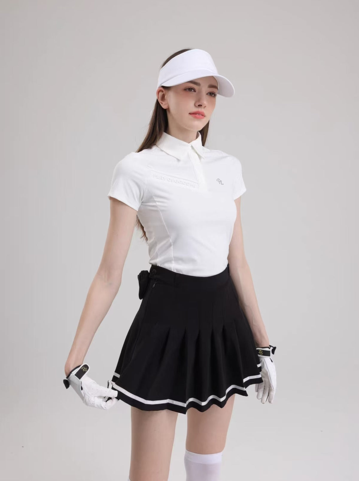 Women’s  Slim Golf Tennis Shirt - product view