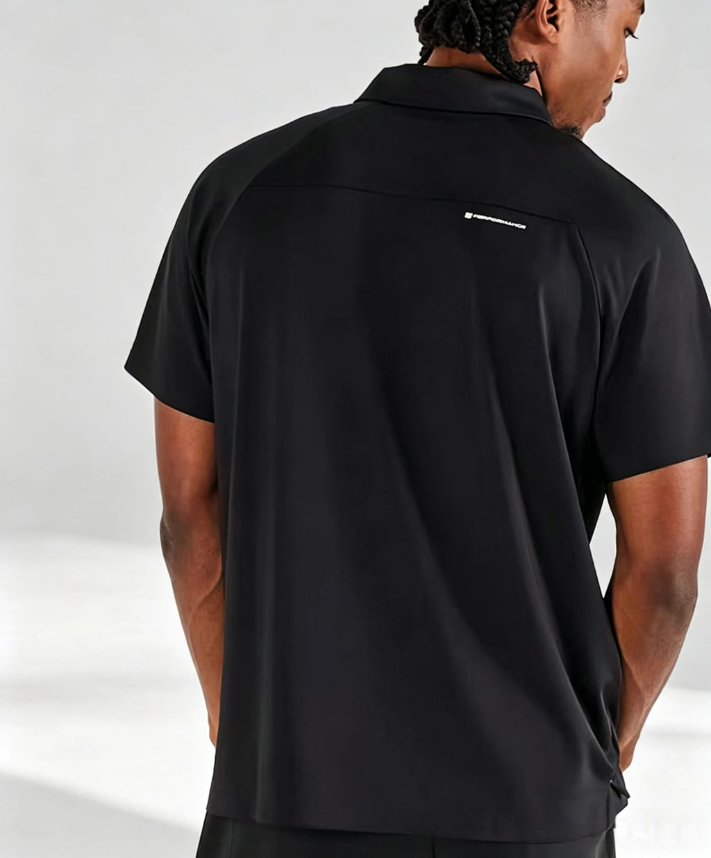 Malbon Golf Quarter-Zip Polo Shirt