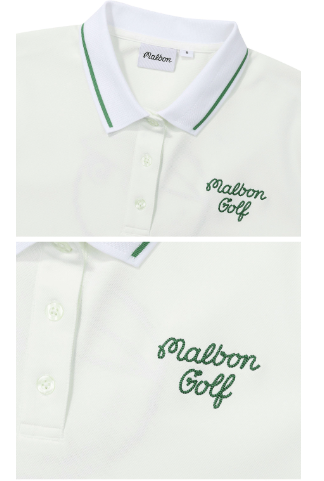 Malbon women's quick-dry breathable golf polo product shot #9