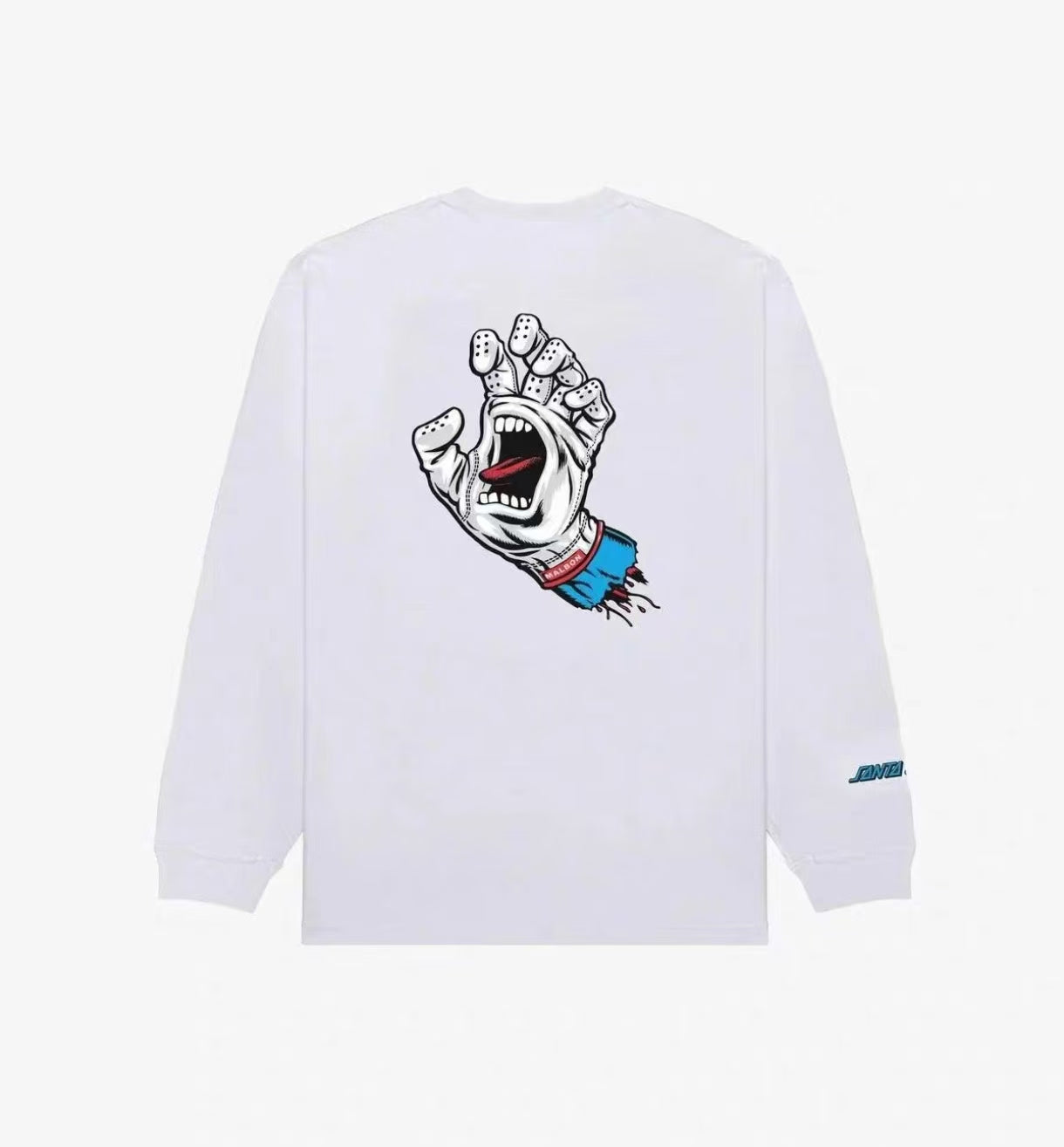 Malbon Golf Collab Men’s Cotton Spring Autumn Long Sleeve T-Shirt