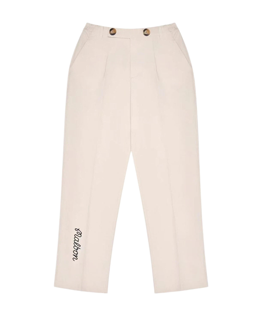 Malbon Golf Men's Solid Straight Leg Pants
