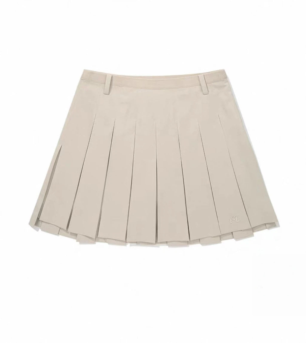 Malbon Studio Seoul High-low Pleated Skirt