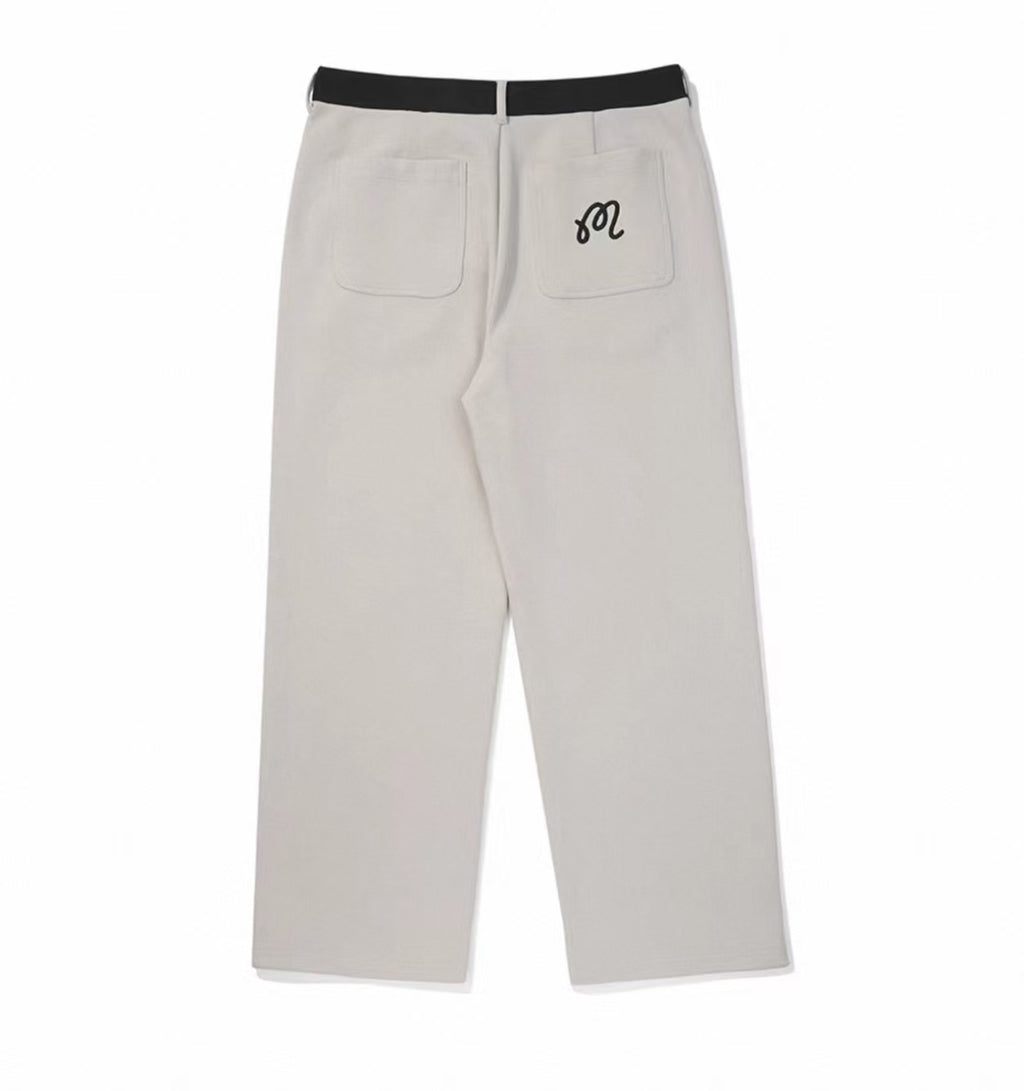 Malbon Golf Men's Stretch Quick-Dry Straight Pants