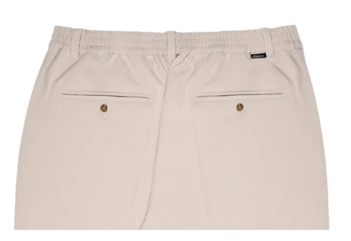 Malbon Golf Men's Solid Straight Leg Pants