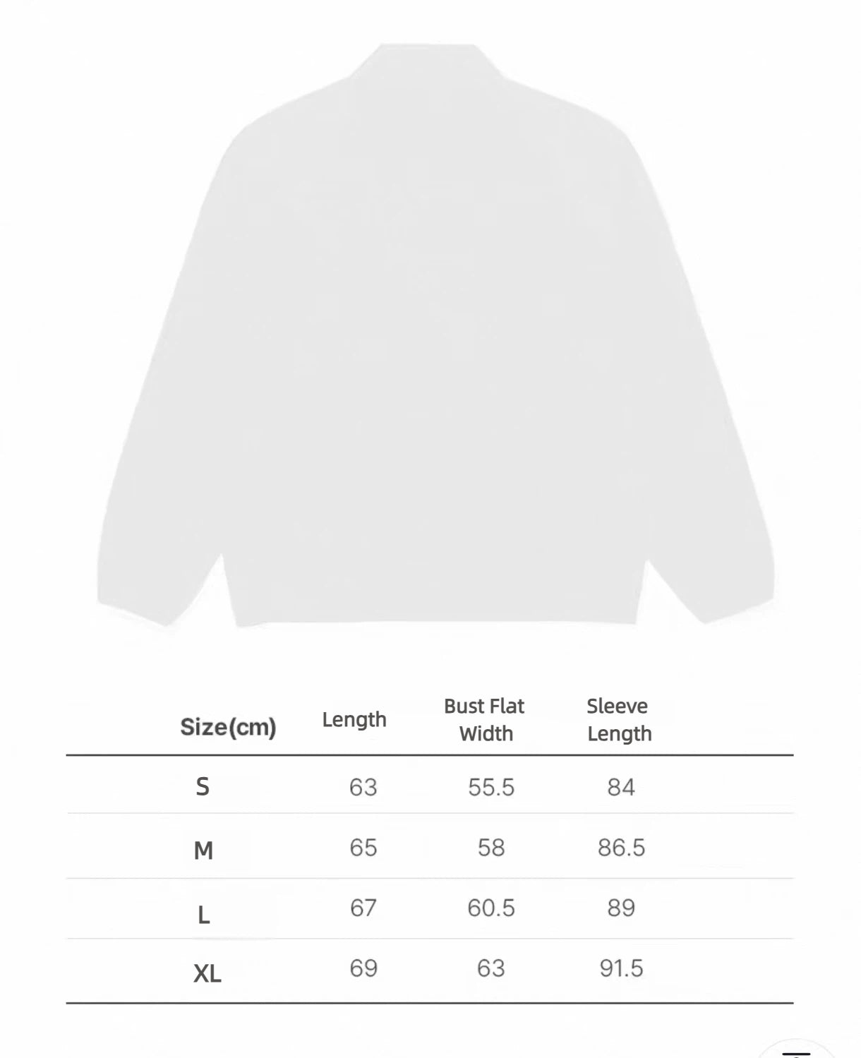 Malbon Studio Seoul Softshell Jacket Beige size chart