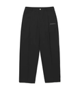 Malbon Studio Seoul Pintuck Straight Pant Black golf pants front view