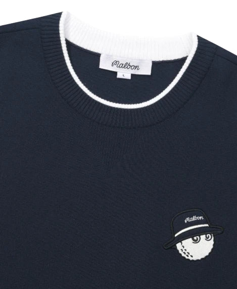 Malbon Studio Seoul Double-Knit Men's Pullover