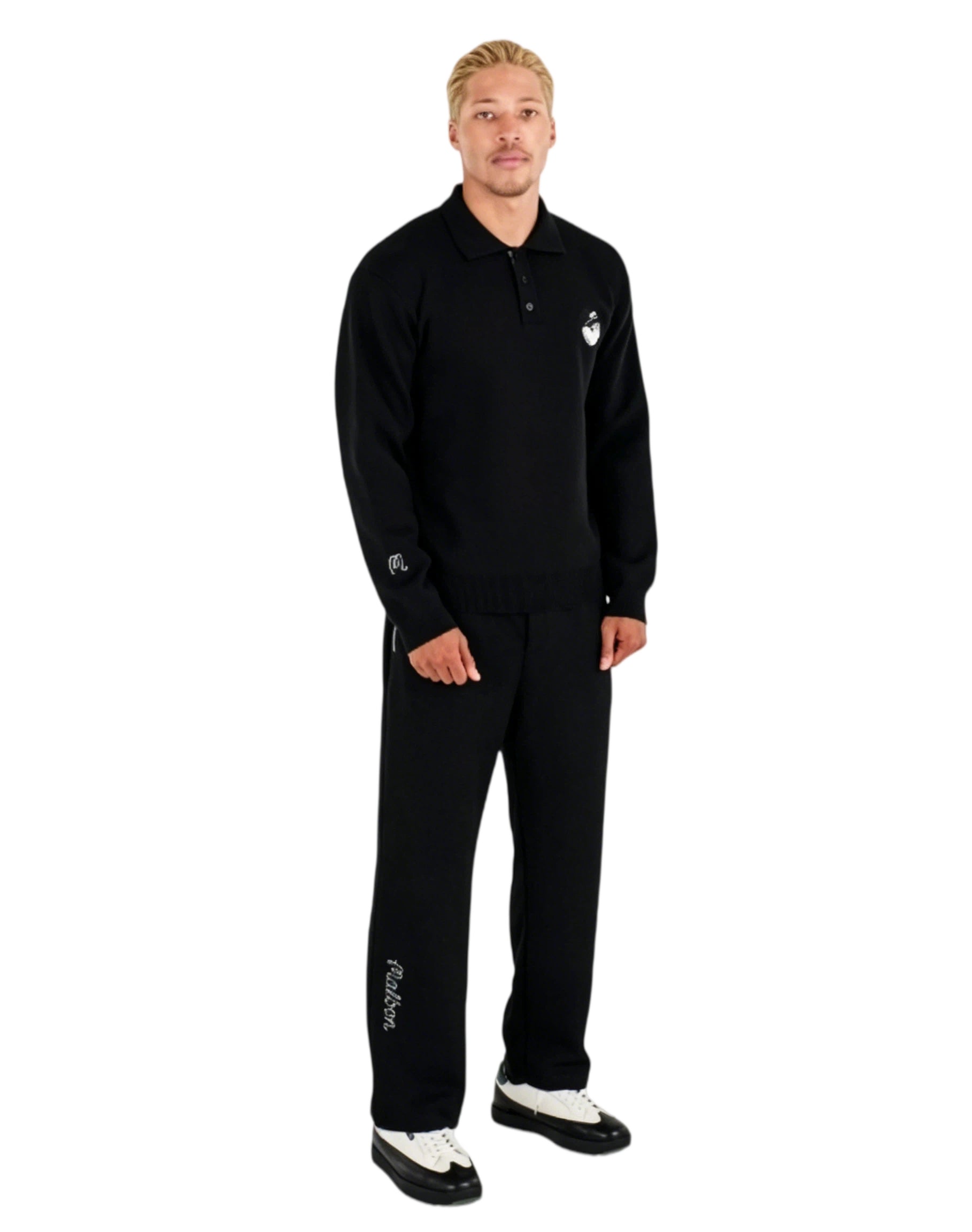 Malbon Studio Seoul Buckets Polo Sweater