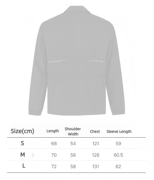 Malbon Studio Seoul Mesh Ventilation Collar Jacket Black size chart