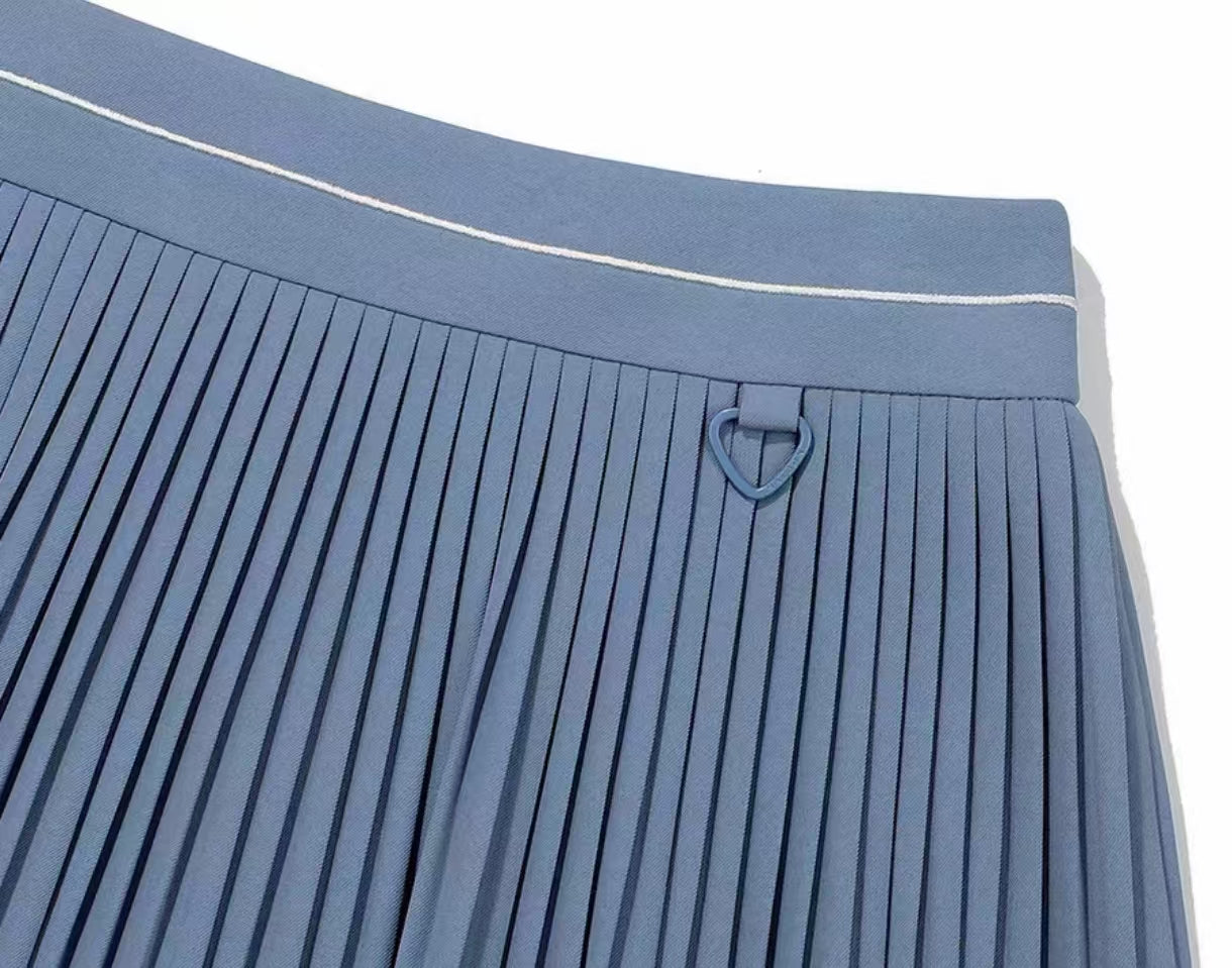 Malbon Golf Women’s Solid Pleated Skort