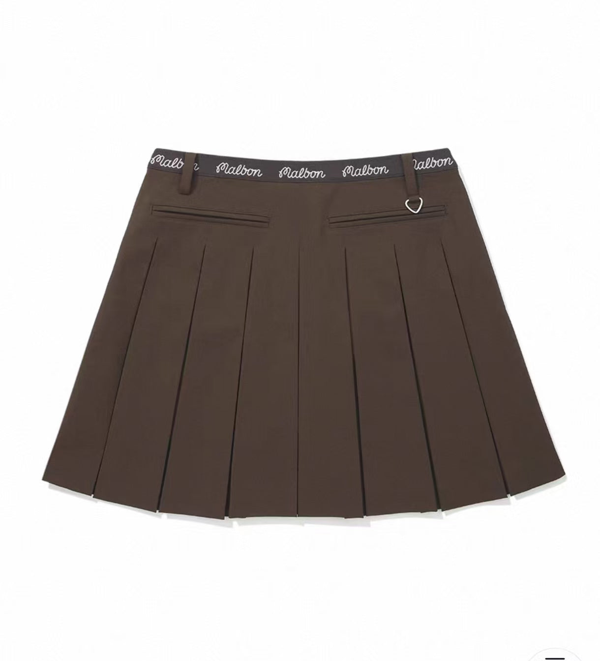 Malbon Studio Seoul High-low Pleated Skirt