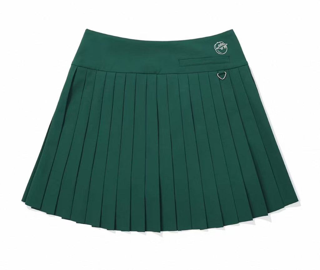 Malbon Women’s Pleated A-line Golf Skort With Shorts