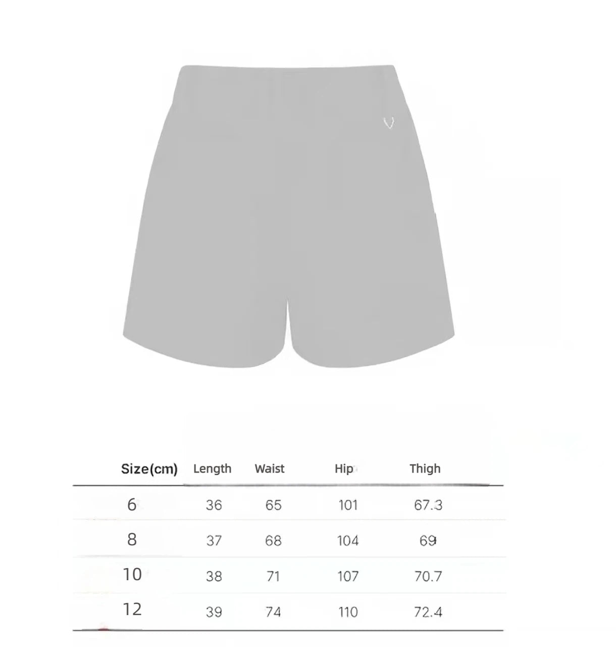 Malbon Women's Logo Quick-Dry Relaxed Shorts Green size chart