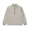 Malbon Men's Lightweight Casual Golf Jacket Khaki lightweight golf jacket front view