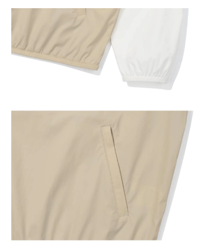 Malbon Women's Quick-Dry Long Sleeve Golf Top Khaki long sleeve golf top front view