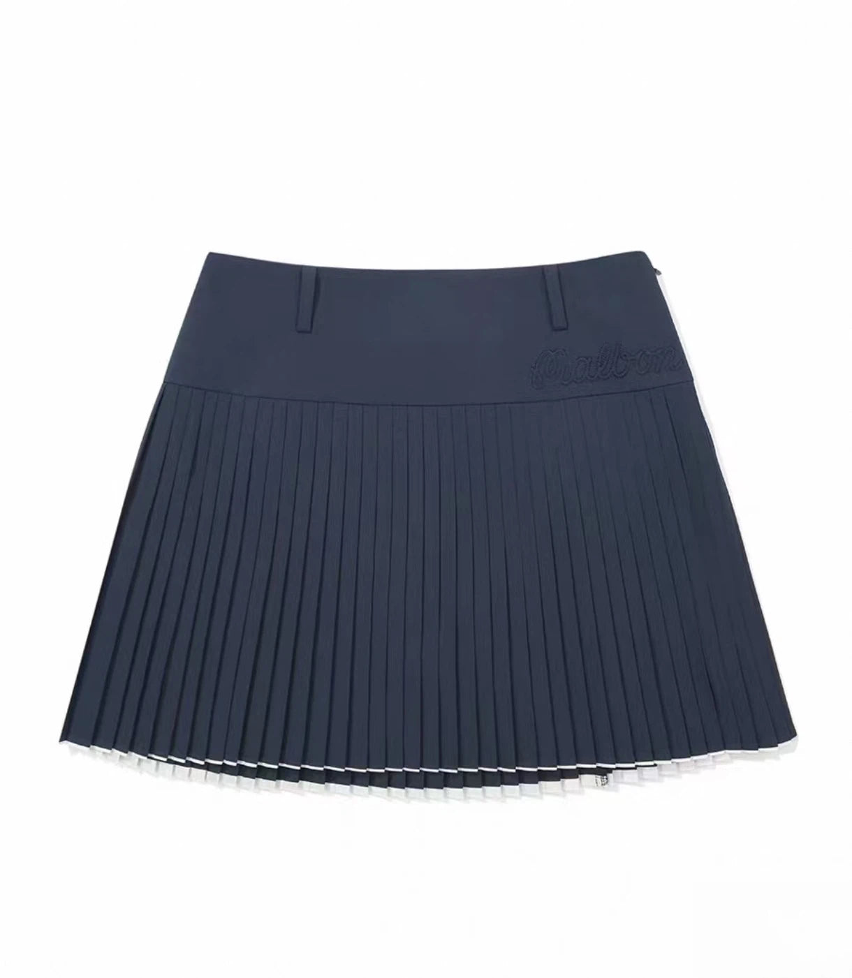 Malbon Studio Seoul Wrap Pleated Skirt