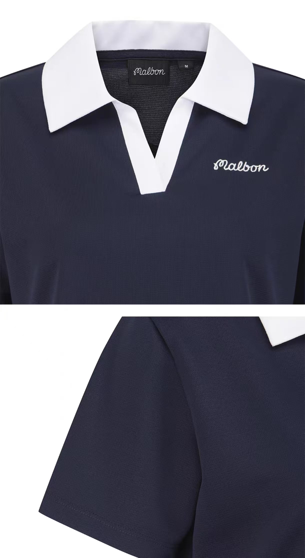 Malbon Golf Women’s Slim Fit Breathable Polo Shirt