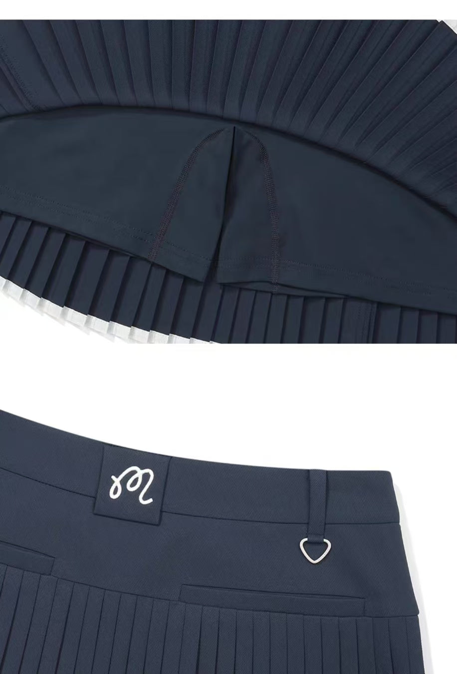 Malbon Studio Seoul Wrap Pleated Skirt
