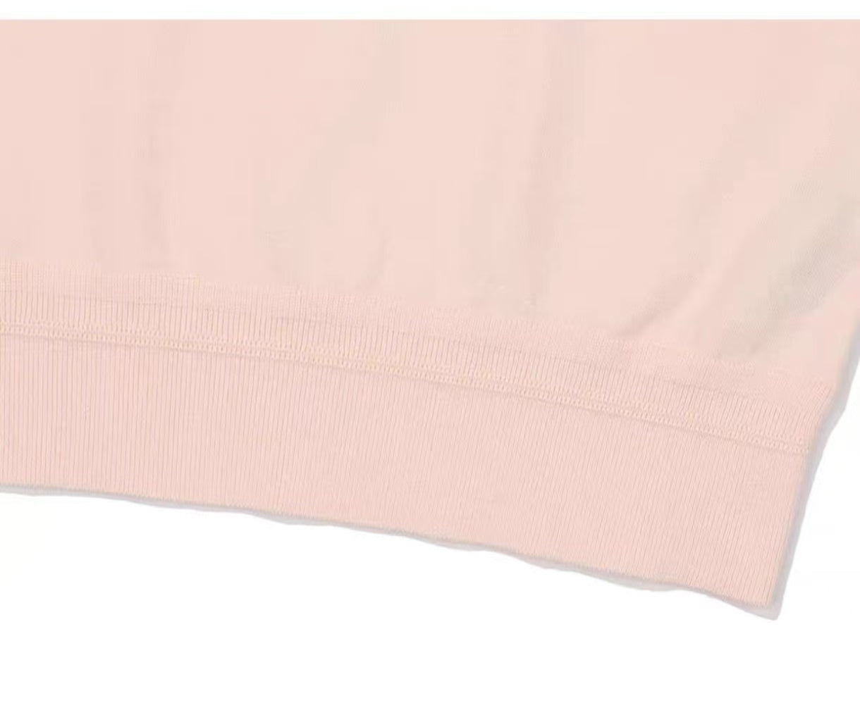 Malbon Women's Embroidered Breathable Golf Polo Pink breathable golf polo front view