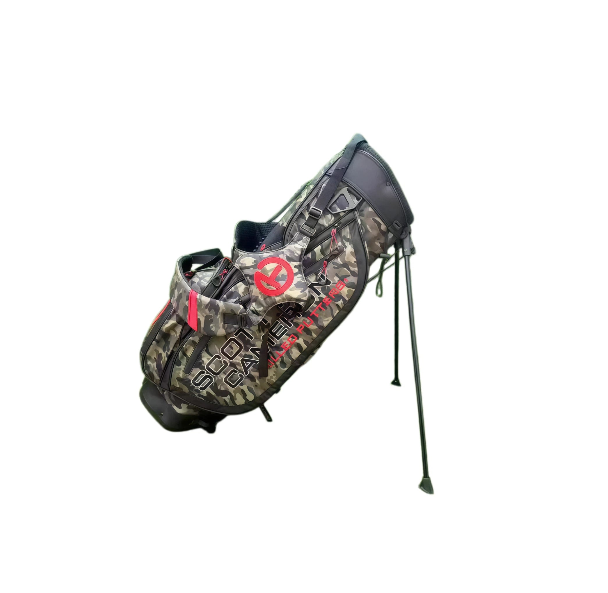 Scotty Cameron Pathfinder Golf Bag - Camo Red – OZ Golf Warehouse