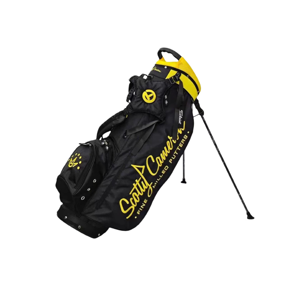 Scotty Cameron Stand Bag (Yellow & Black) – OZ Golf Warehouse
