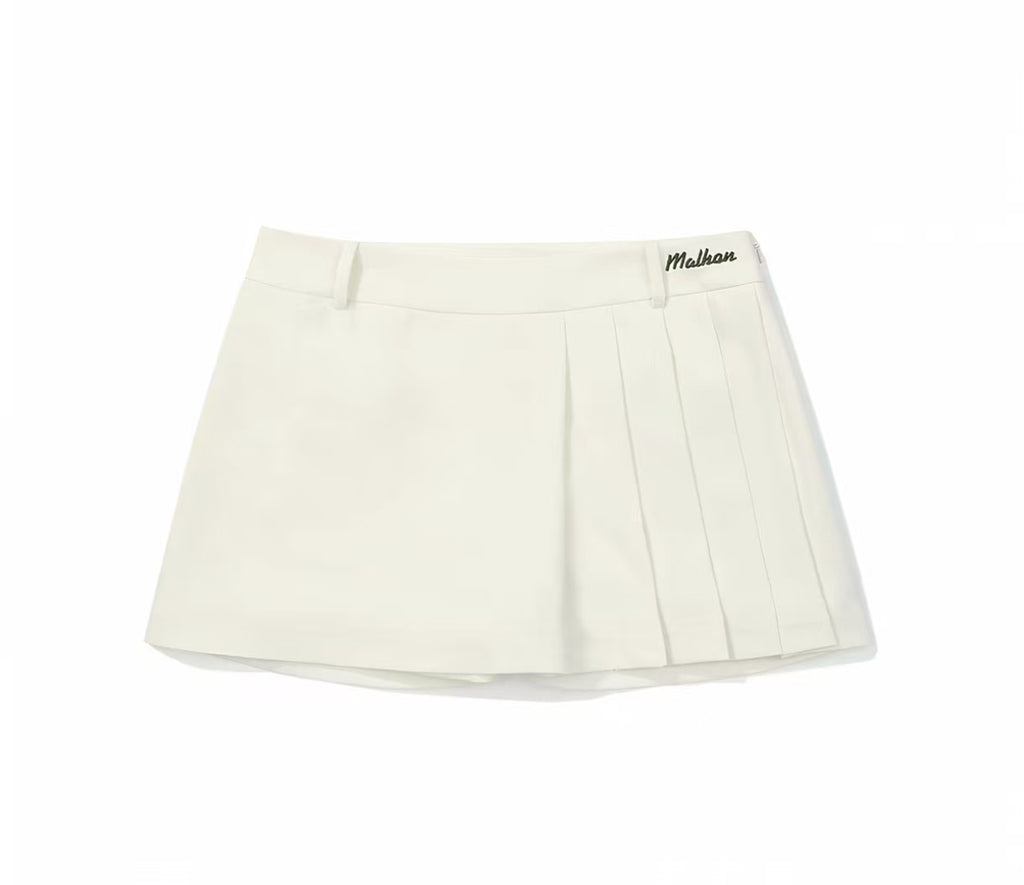 Malbon Women's Embroidered Tennis Skort Set golf skort set front view