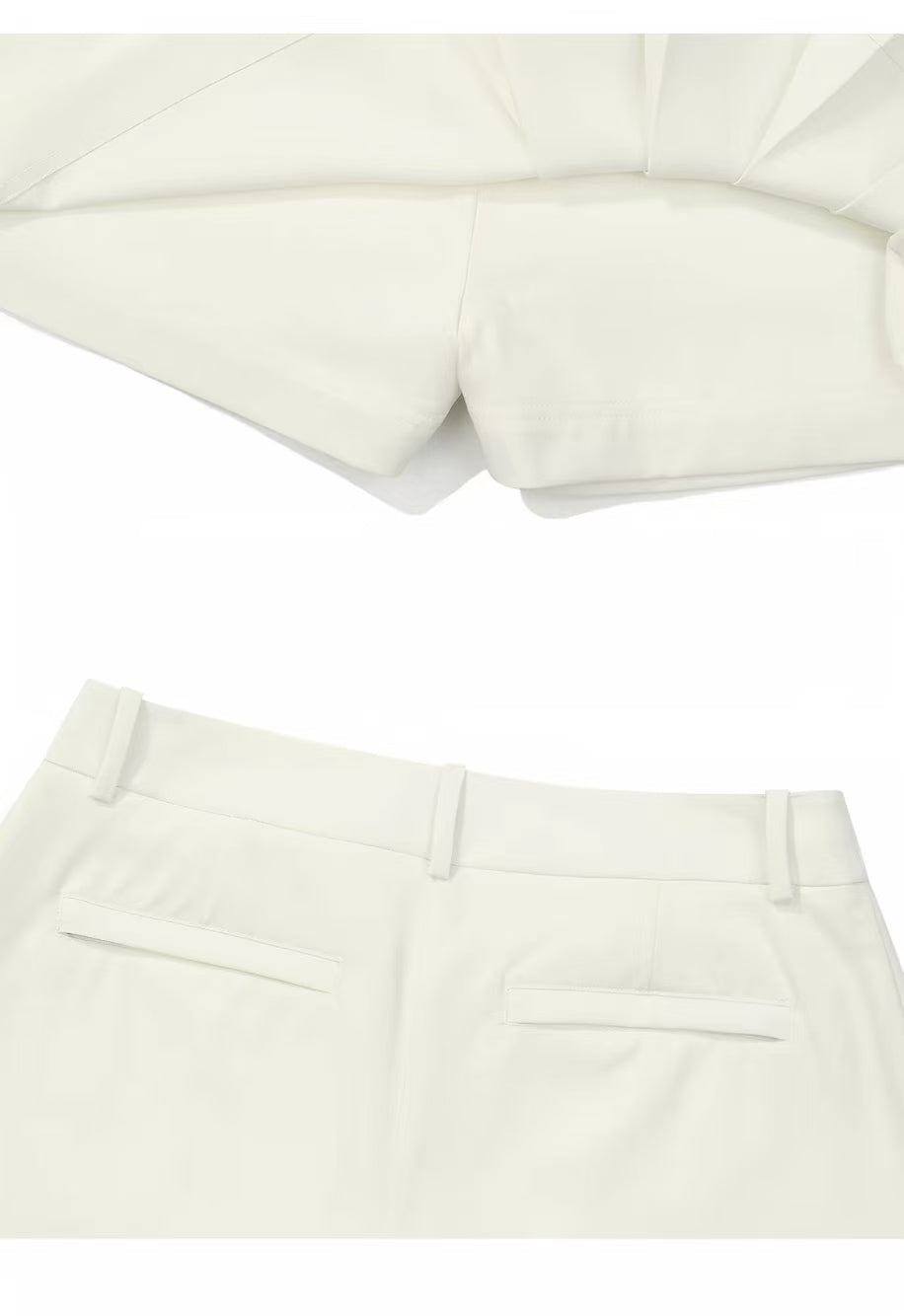 Malbon Women's Embroidered Tennis Skort Set golf skort set detail view
