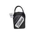 White version of the Titleist Quilted Golf Tote Bag showcasing a clean white logo panel with black "Titleist" script, quilted side panels, dual handles, and attached brand tag. Perfect for golfers seeking elegance and function.
