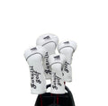 White universal golf headcovers set for woods and putters, featuring GuruGolf logo and sleek design, compatible with standard golf clubs.