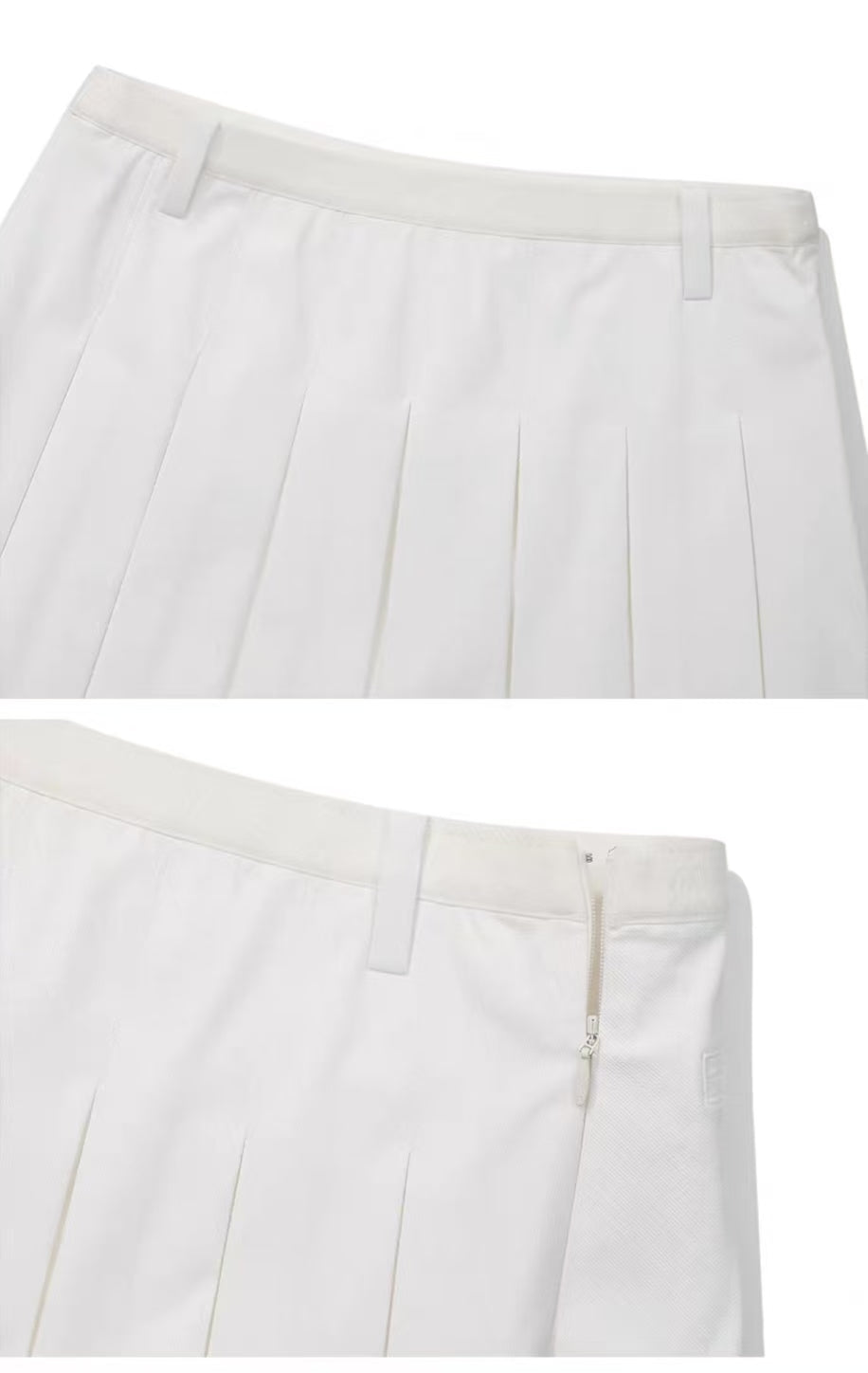 Malbon Studio Seoul High-low Pleated Skirt
