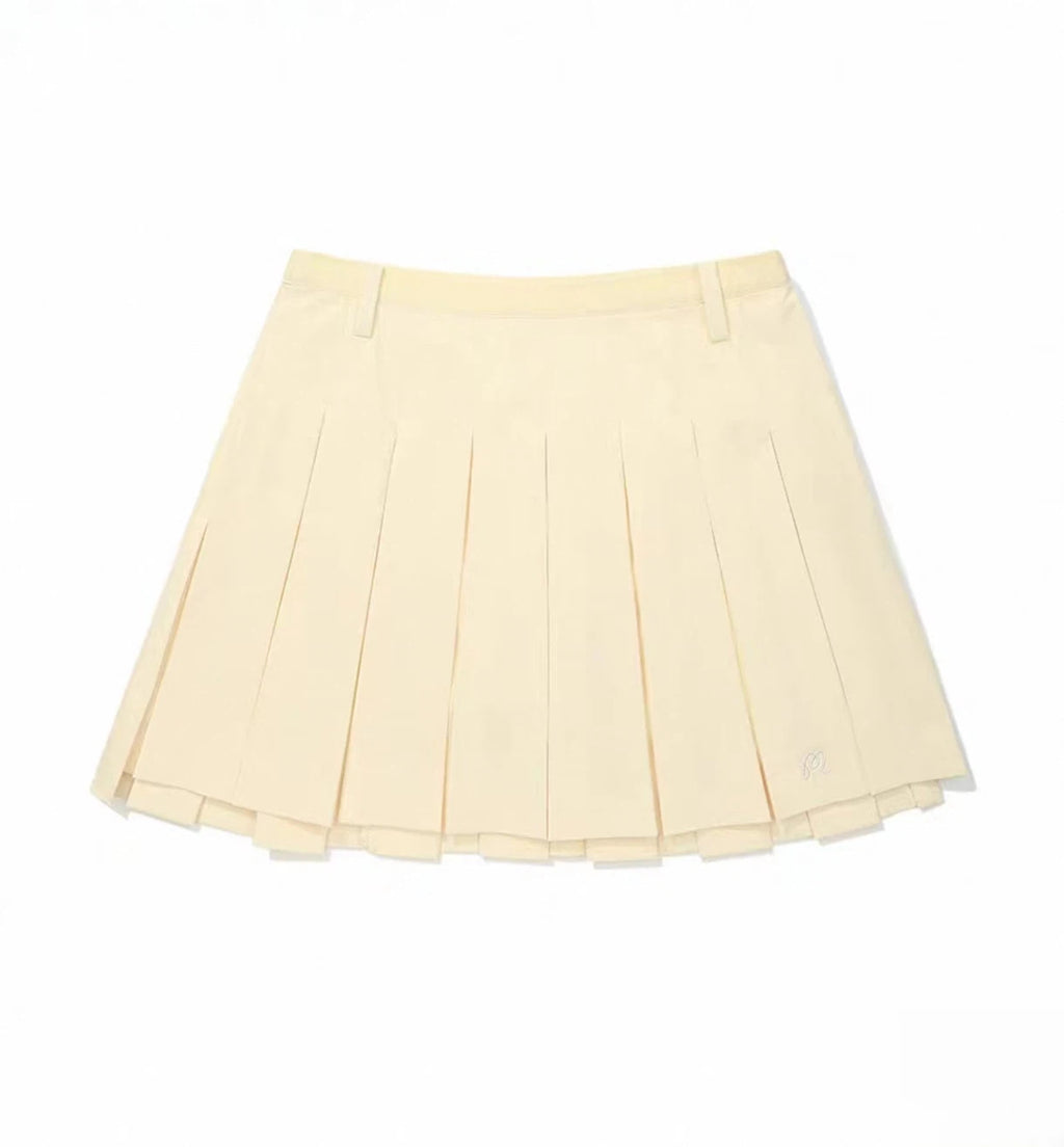 Malbon Studio Seoul High-low Pleated Skirt