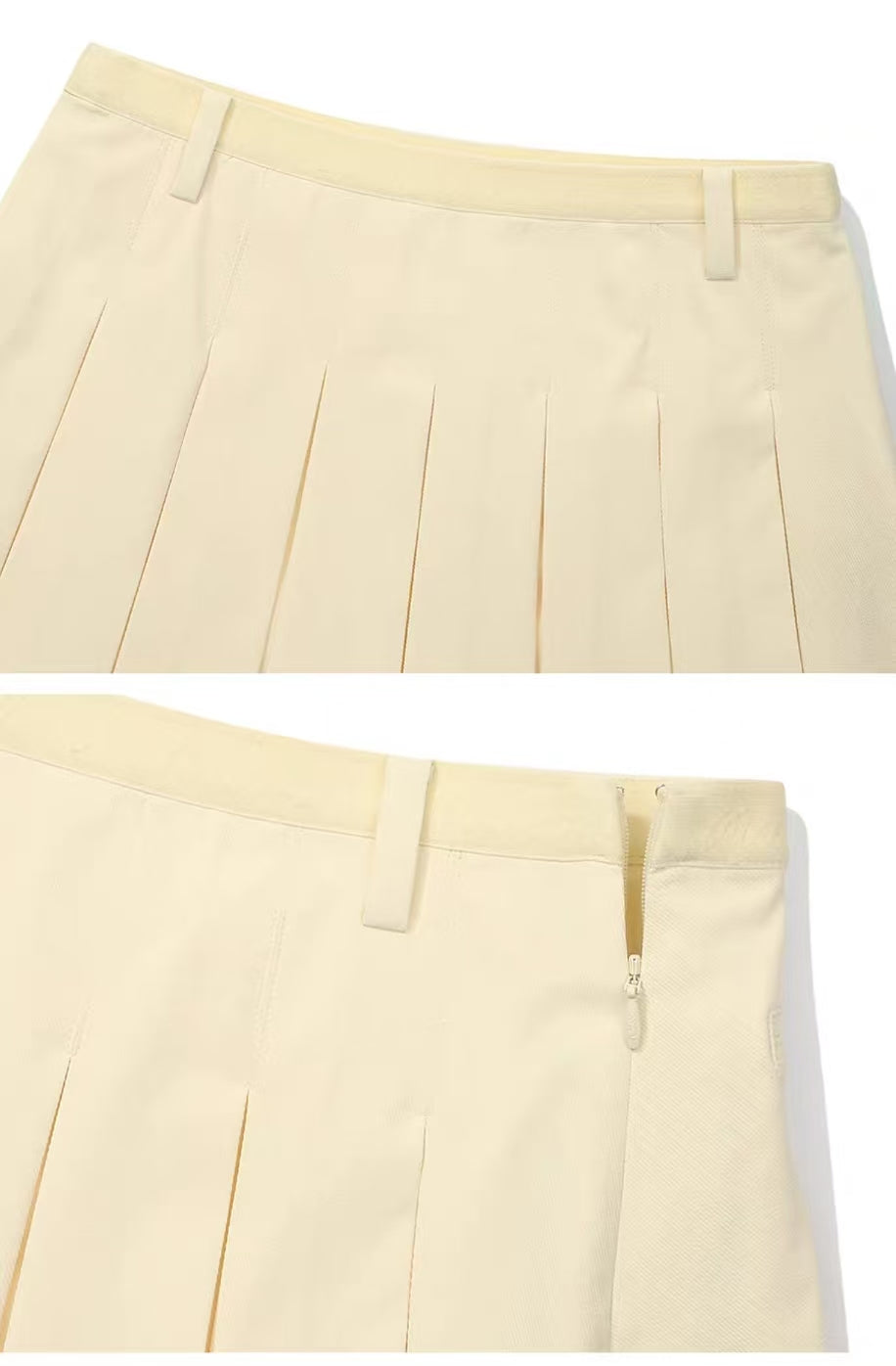 Malbon Studio Seoul High-low Pleated Skirt