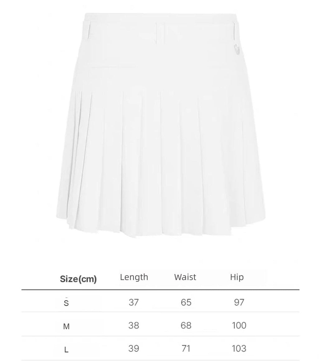 Malbon Studio Seoul Belted Skirt letter size chart