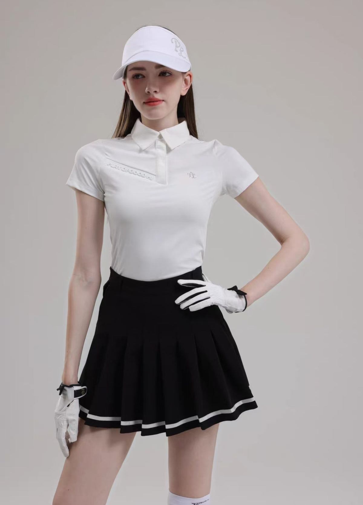 Women’s  Slim Golf Tennis Shirt - product view