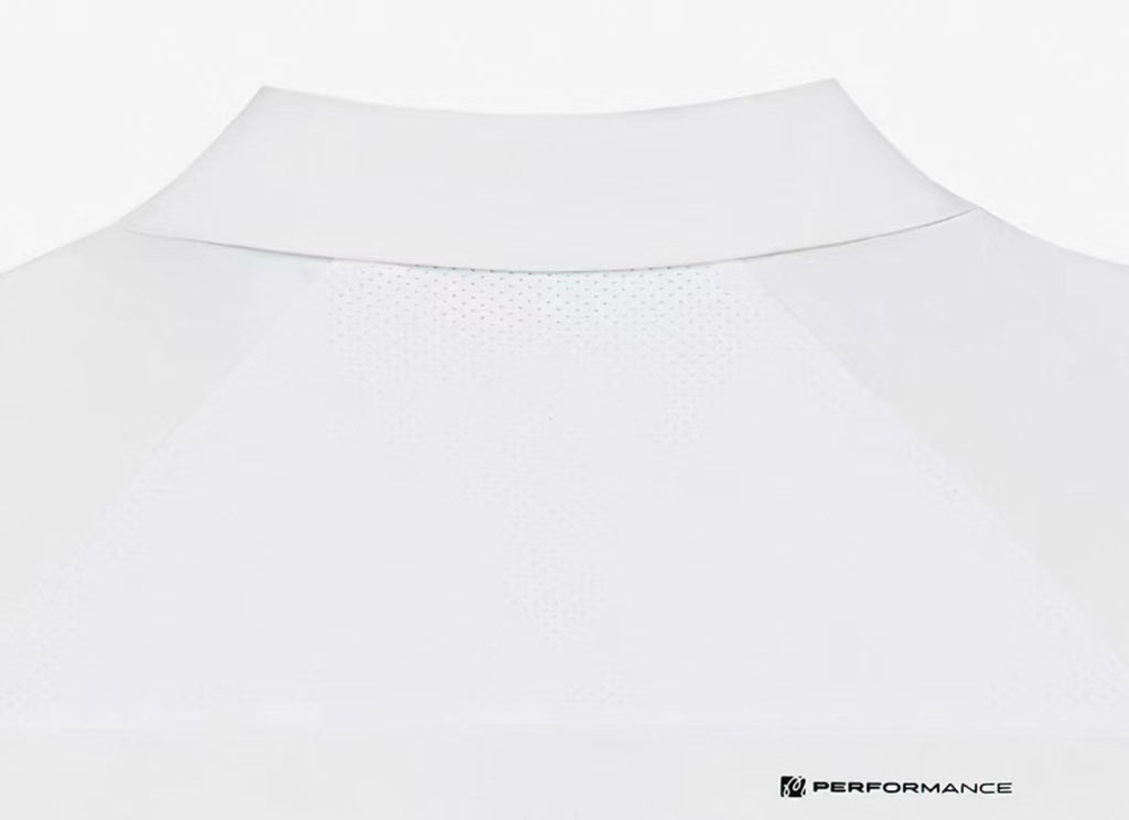 Malbon Golf Quarter-Zip Polo Shirt