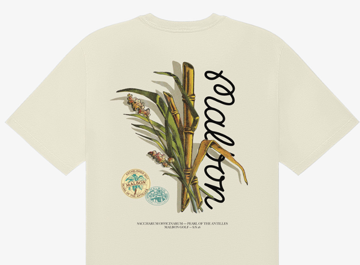 Malbon Golf Bermuda Origins Graphic T-Shirt
