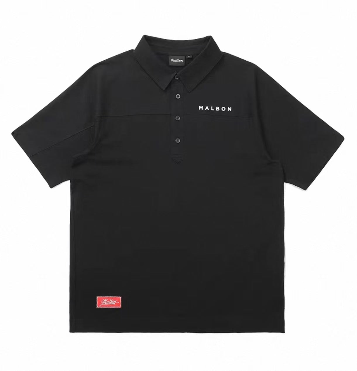 Malbon Golf Men’s Casual Quick-Dry Polo Shirt