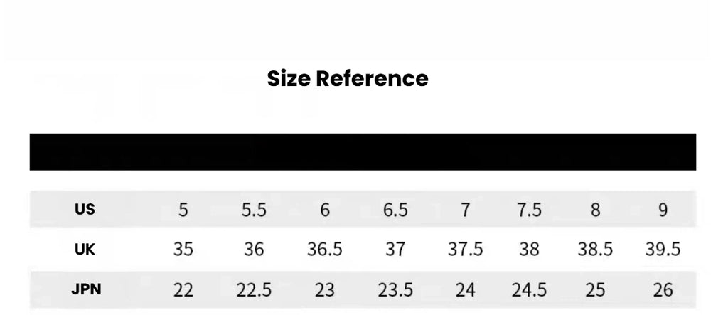 FootJoy Women’s Fuel Waterproof Spikeless Golf Shoes size chart