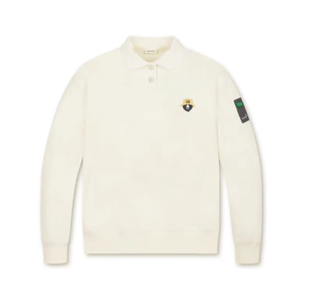 Golden Bear Unisex Embroidered Long Sleeve Mock Neck Golf Sweatshirt
