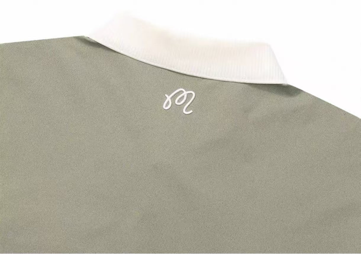 Malbon Golf Men’s Athletic Polo Shirt