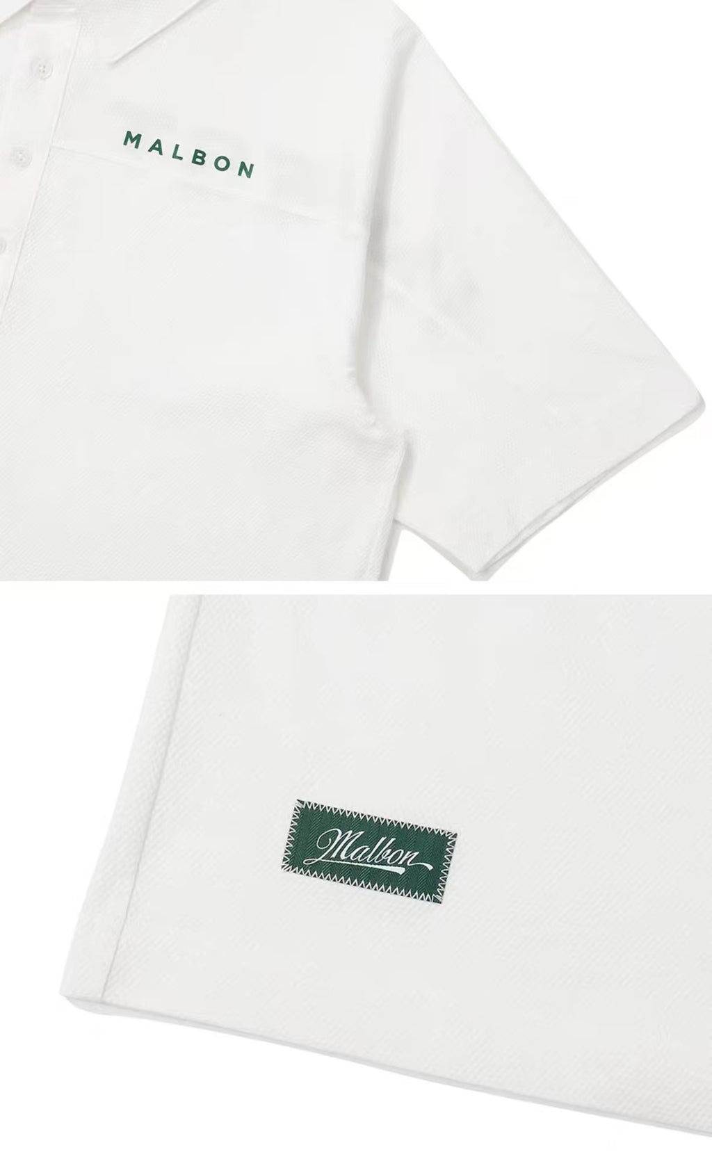 Malbon Golf Men’s Casual Quick-Dry Polo Shirt