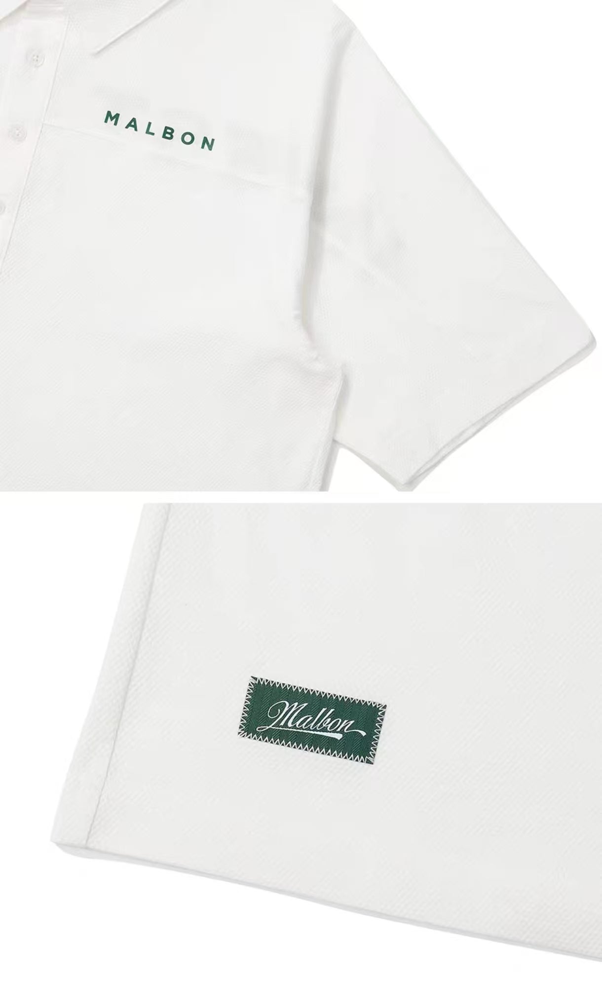 Malbon Golf Men’s Casual Quick-Dry Polo Shirt
